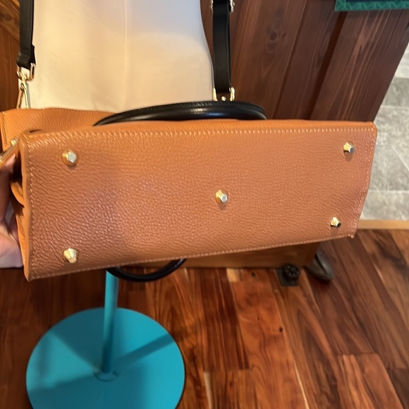 Valentina Bags Valentina Italia Brown Genuine Leather Crossbody